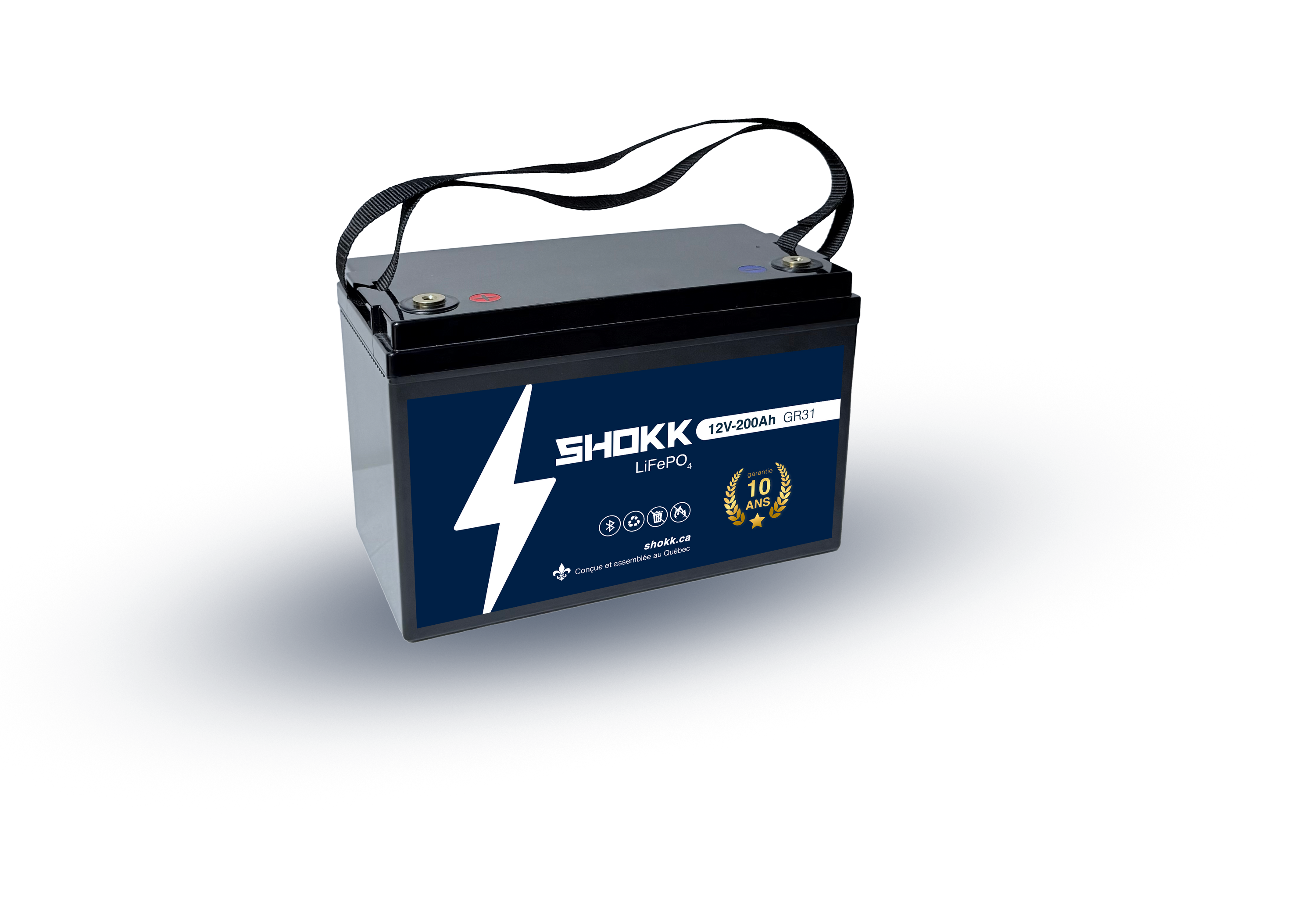 Batterie Lithium 12V 200Ah GR31