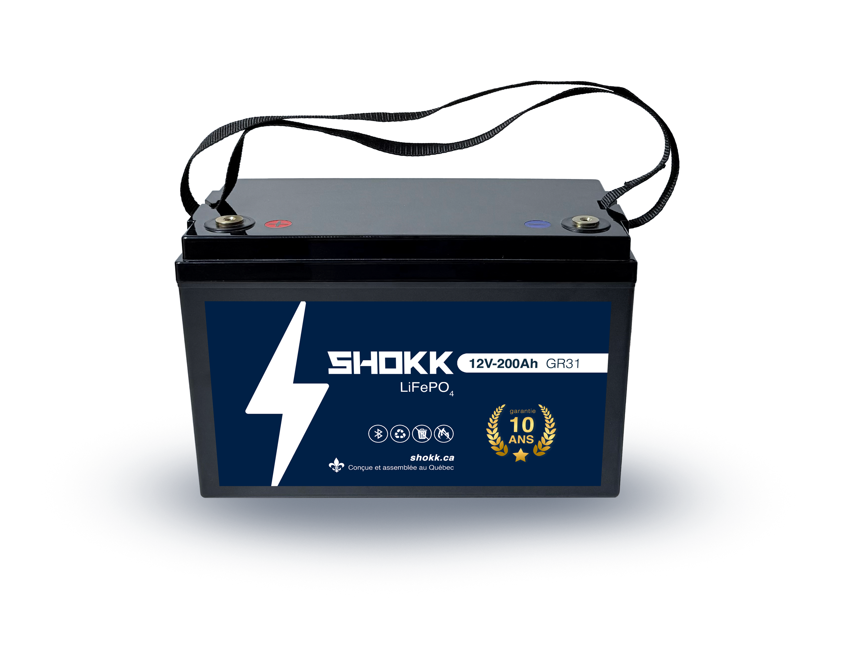 Batterie Lithium 12V 200Ah GR31