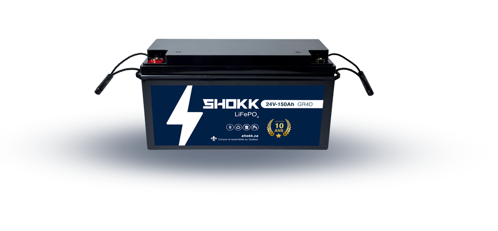 Batterie Lithium 24V 150Ah GR4D