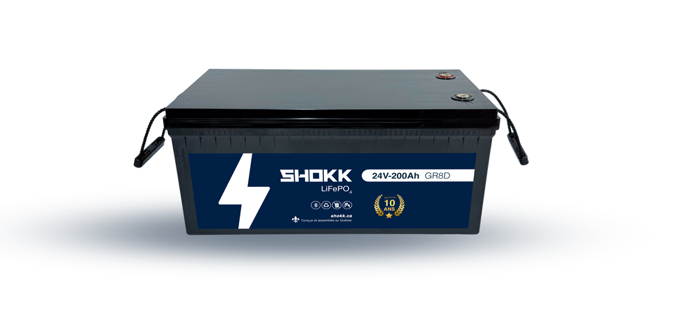 Batterie Lithium 24V 200Ah GR8D