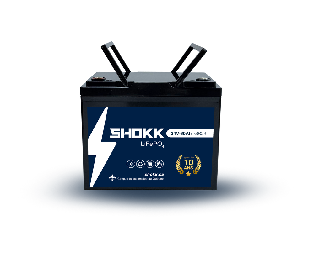 Batterie Lithium 24V 60Ah GR24