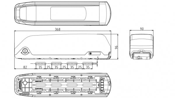 Batterie au lithium-ion Reention 48V DP-5